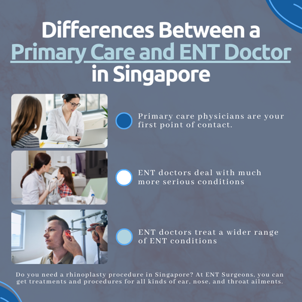 Differences Between a Primary Care and ENT Doctor in Singapore   